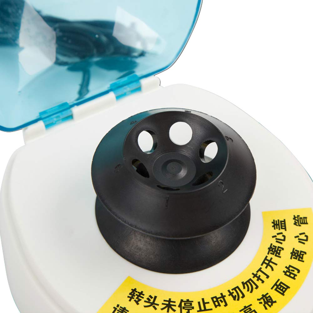Fayelong Mini centrifugeuse à 4 000-12 000 tr/min, comprenant un rotor à 6 tubes et un rotor à bande pour PCR à 16 emplacements (12000)