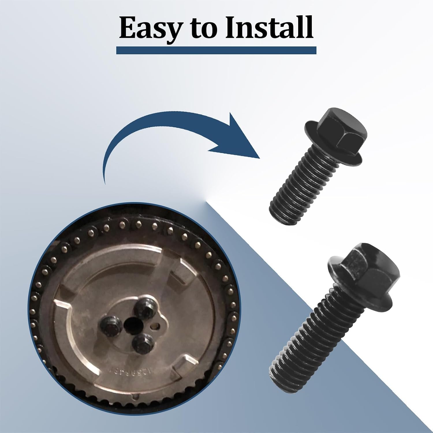 LS 134-1003 134-1002 Cam Bolt Kits,Retainer Plate Bolt for LS1 LS2 LS3 LS6 LQ4 LMQ LM7