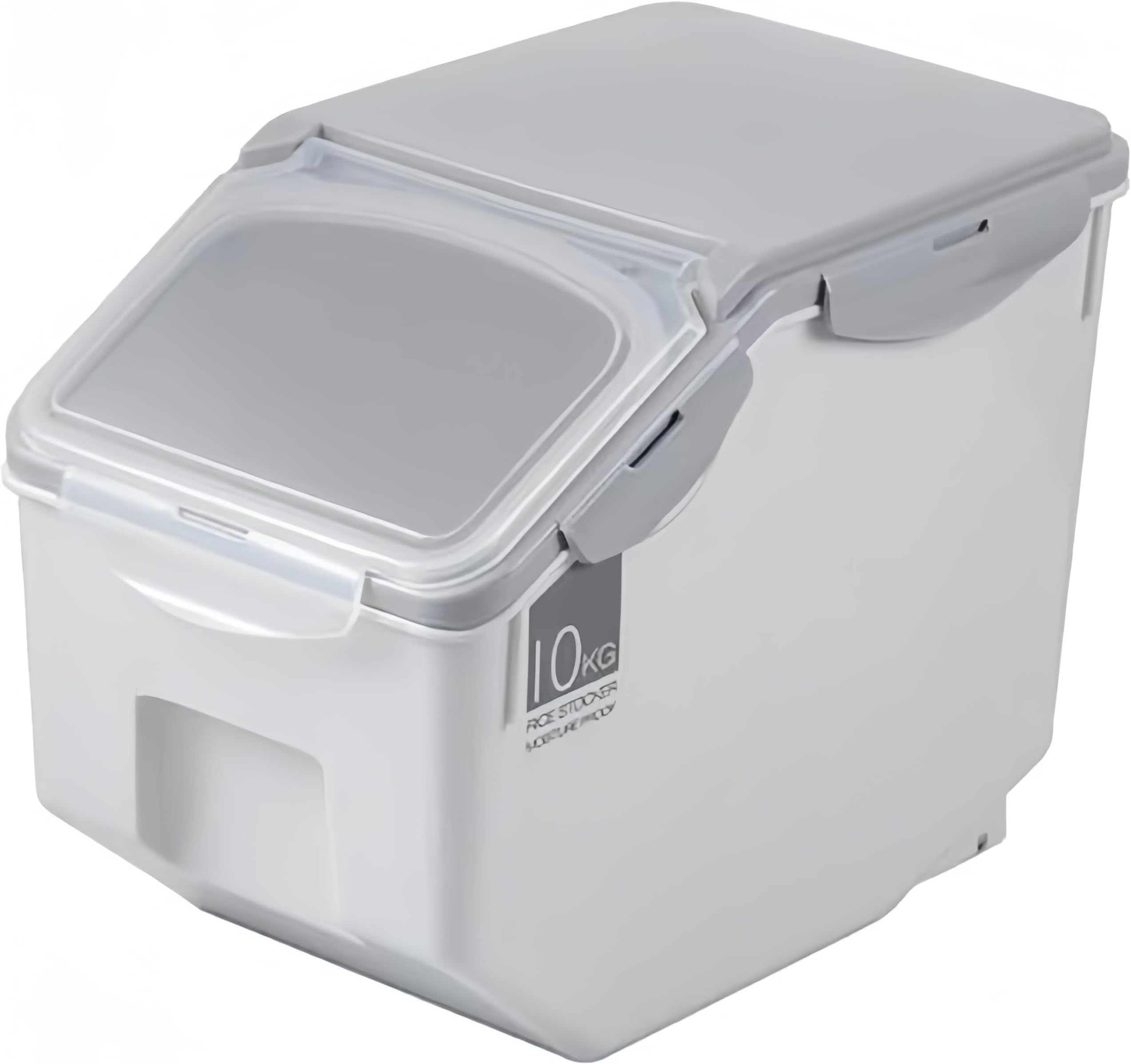 ORCHID M® Large 10KG Food Containers, Rice Bucket, Food Storage Bins with Lids Scooper, Airtight Kitchen Storage Containers to Store Dry Food, Food Storage Container