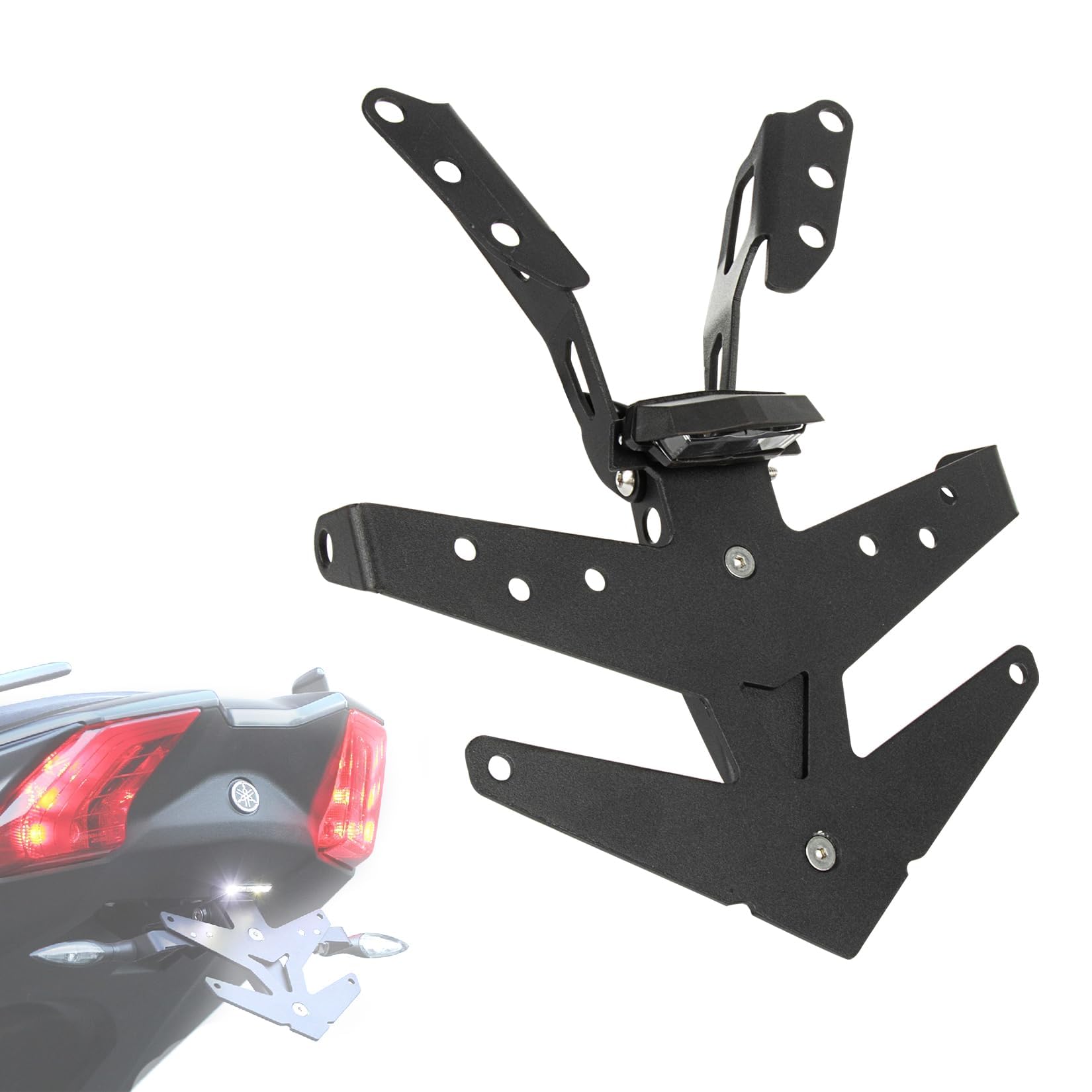Staffa Portatarga per TMAX 560 2022 2023 2024, PSLER Parafango Posteriore Accessori per Moto