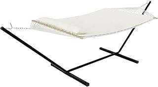 2 Person Outdoor Hammock with Stand, Portable Hammock, Heavy Duty Hammoc...