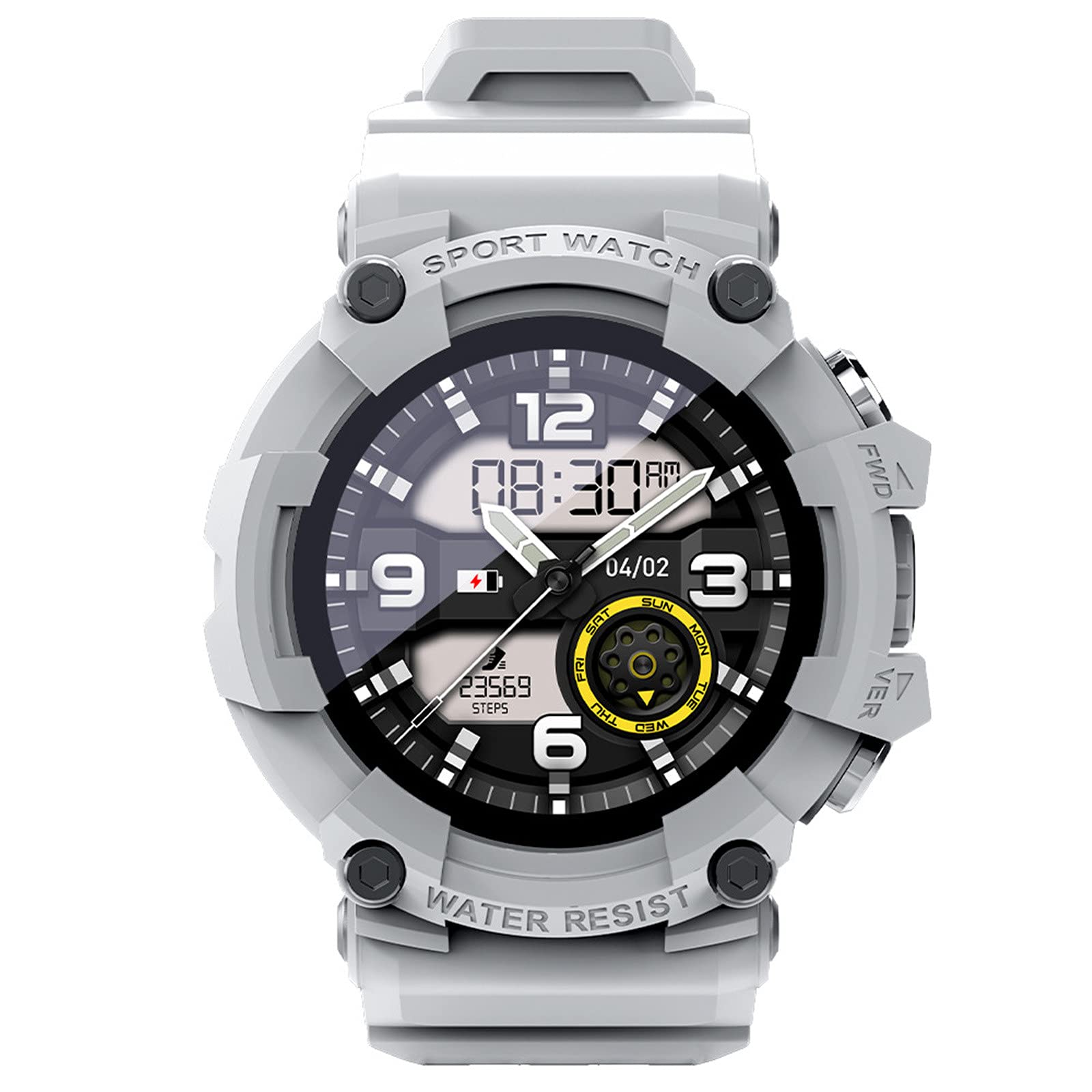 JZ&TS LOKMAT Sky Smart Watch SOS Emergency Calls Fitness Tracker Waterproof Sports Smartwatches Blue