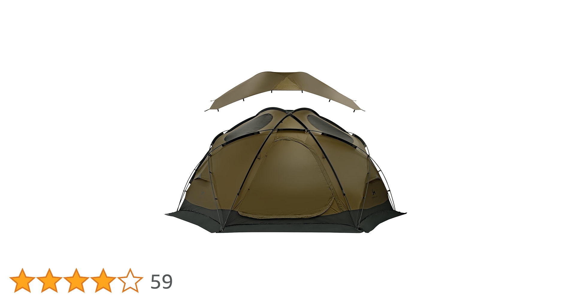 Amazon.co.jp: MC トモウント シェルターテント 20Dシリコン