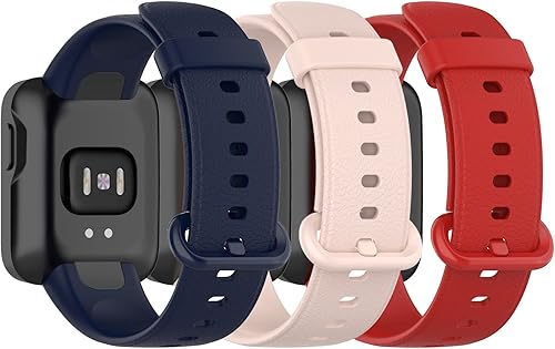 Correas de repuesto compatibles con Xiaomi Mi Watch LiteRedmi Watch 1 correa de muñeca deportiva de silicona ajustable para Xiaomi Mi Watch