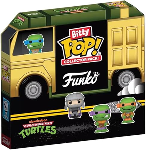 Funko Bitty Pop! Teenage Mutant Ninja Turtles (TMNT) Paquete múltiple de 12 piezas 0.9 pulgadas (0.9 in) Teenage Mutant Ninja Turtles