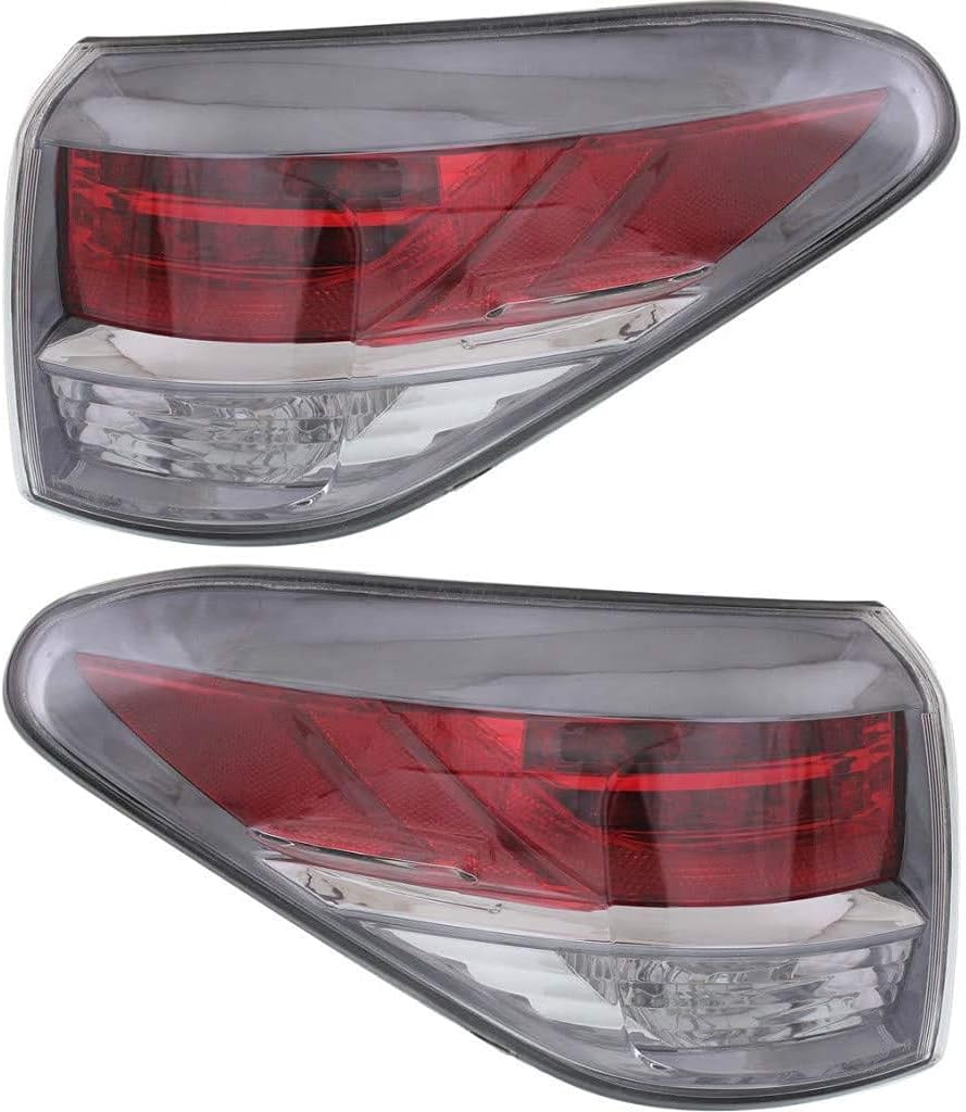 CarLights360 For 2013-2015 Lexus RX350 Rear Tail Light Passenger Side Assembly Unit LX2805115 Lens/Housing For 81551-48300
