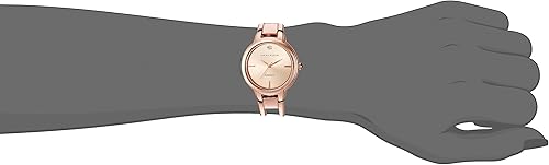 Vista 2 de Anne Klein - Reloj de pulsera con esfera de diamante auténtico para mujer