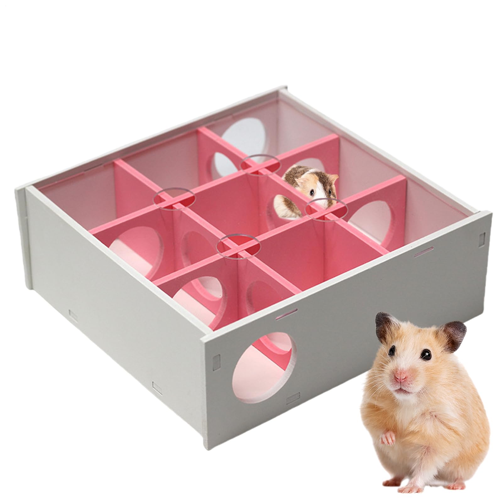 Labyrinthe en bois pour hamster : créez un parc de jeu idéal dans sa cage