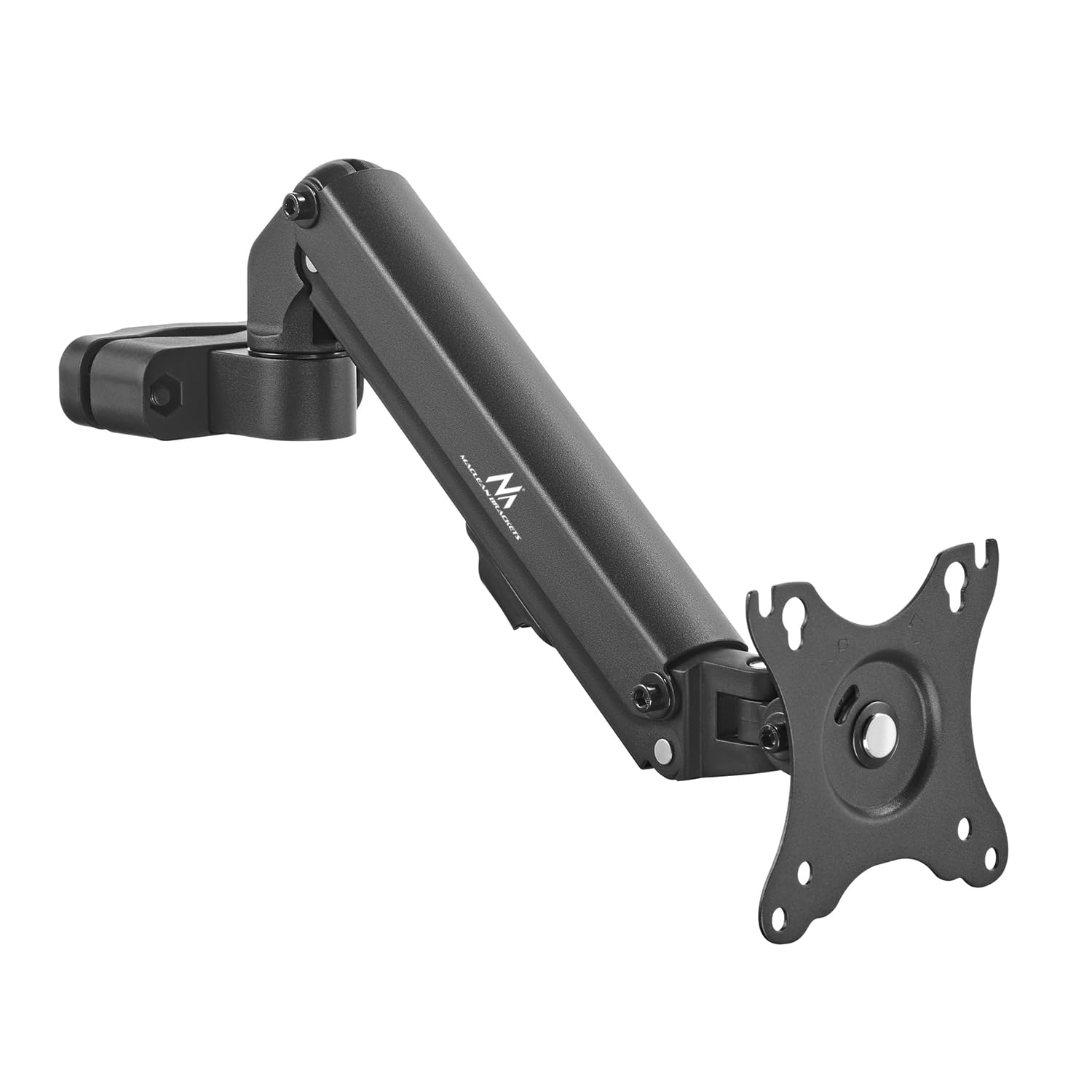 Support de Moniteur pour Tube/Poteau 28-60mm Maclean, 17-27'', 7kg Max, vérin à gaz, MC-459