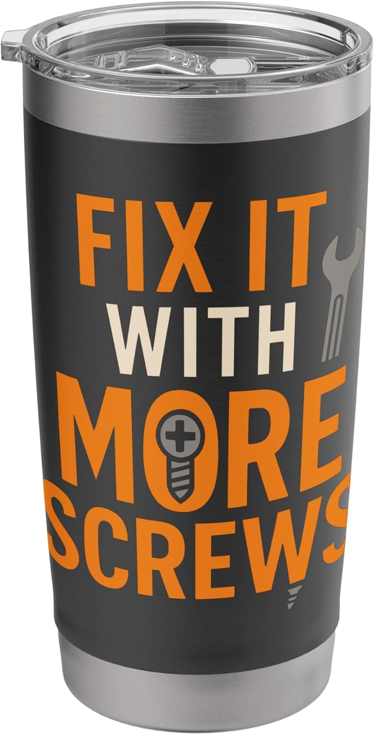 DIY Home Renovation Tools Paint Project Humor Gift Stainless Steel Insulated Tumbler
