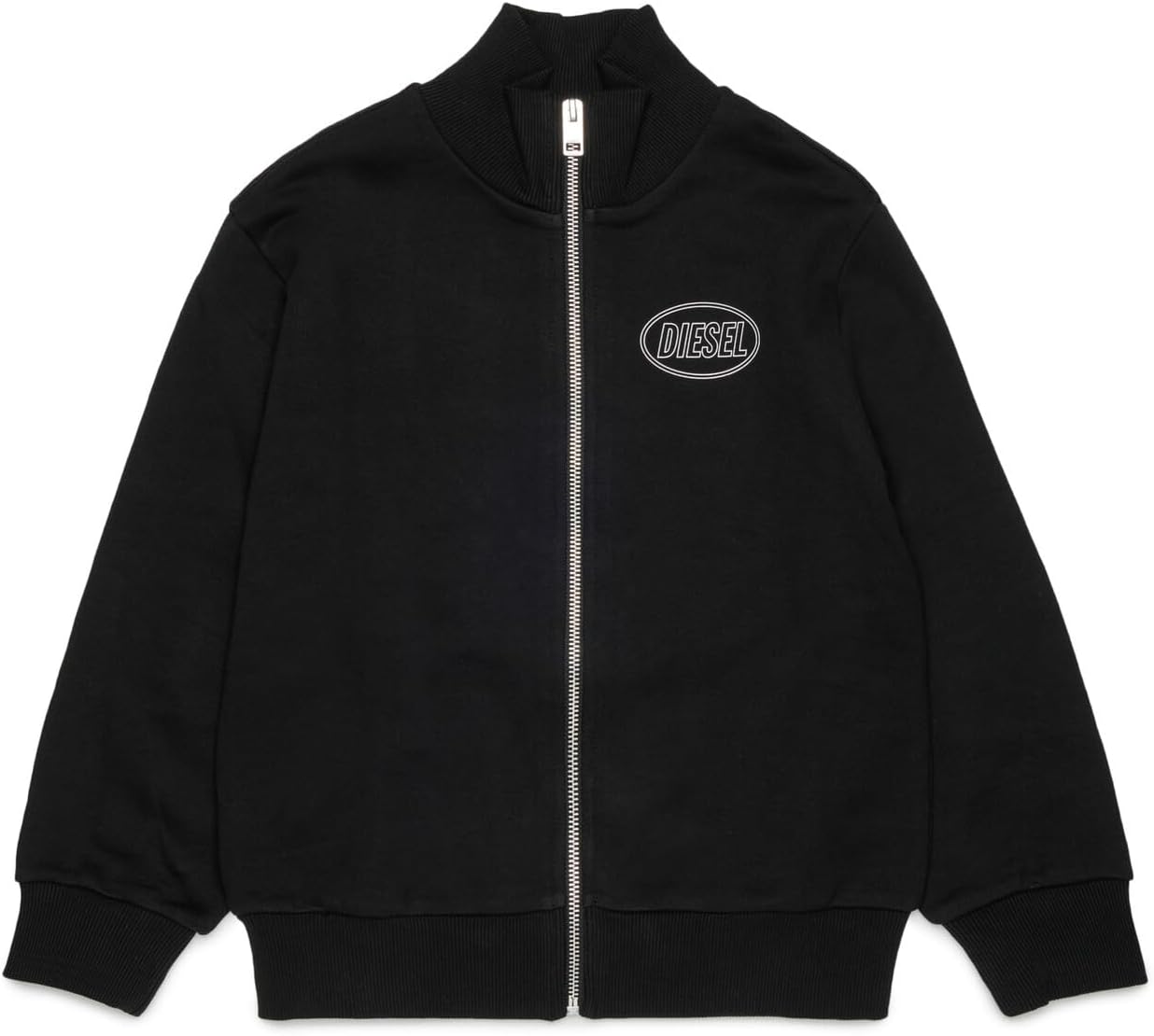 Diesel Boys' Full-zip Sweatshirt With Logo