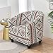 Highdi Sesselschoner Sesselüberwurf mit Elastisch Stretch Husse, Boho-Stil Club Chair Schonbezug Sofabezug mit hoher Dehnung Sessel für Clubsessel Cocktailsessel Loungesessel (Ethnischer Stil)