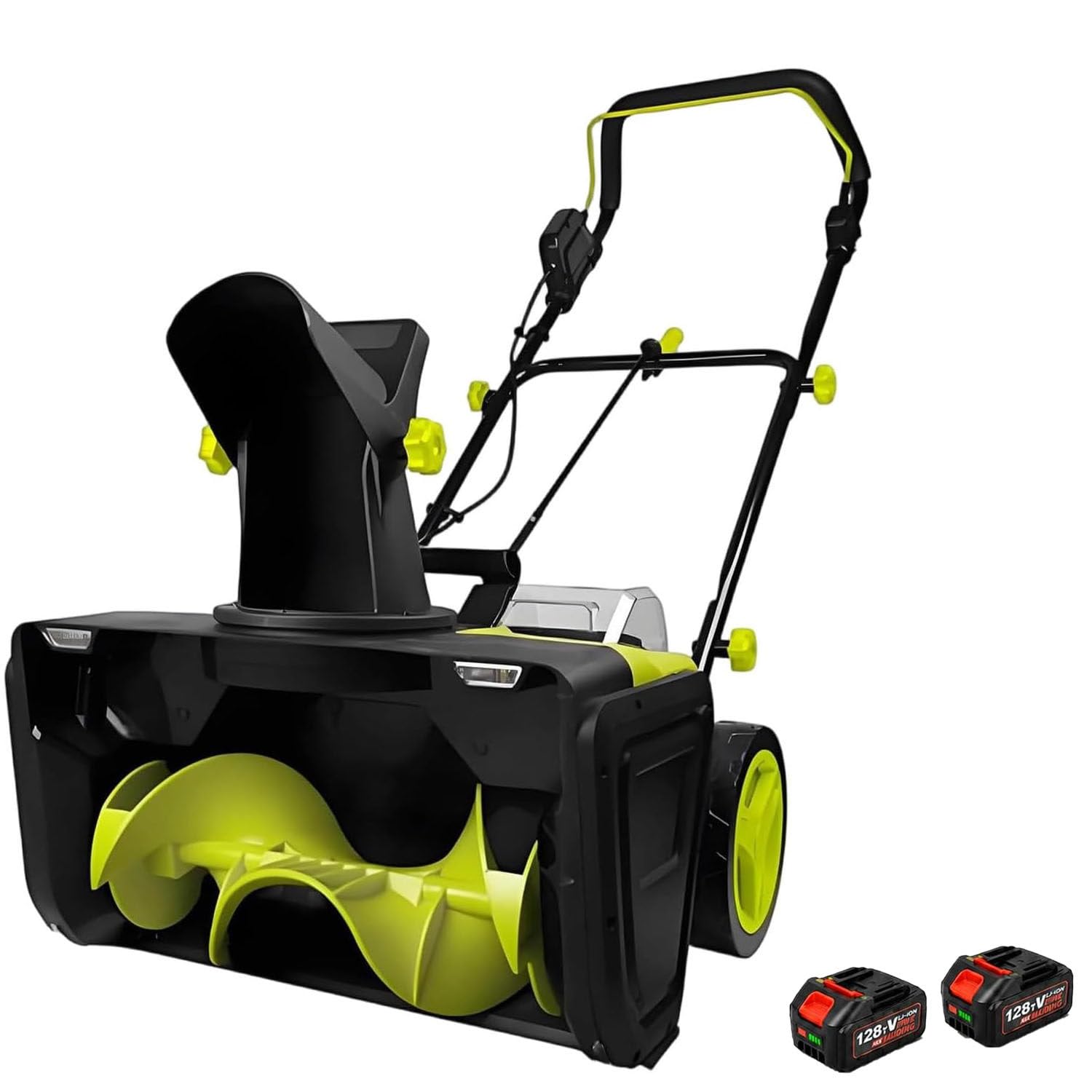 Odśnieżarka 40 V,zasilana akumulatorowo,bezszczotkowy silnik 3500 W 2Batteries