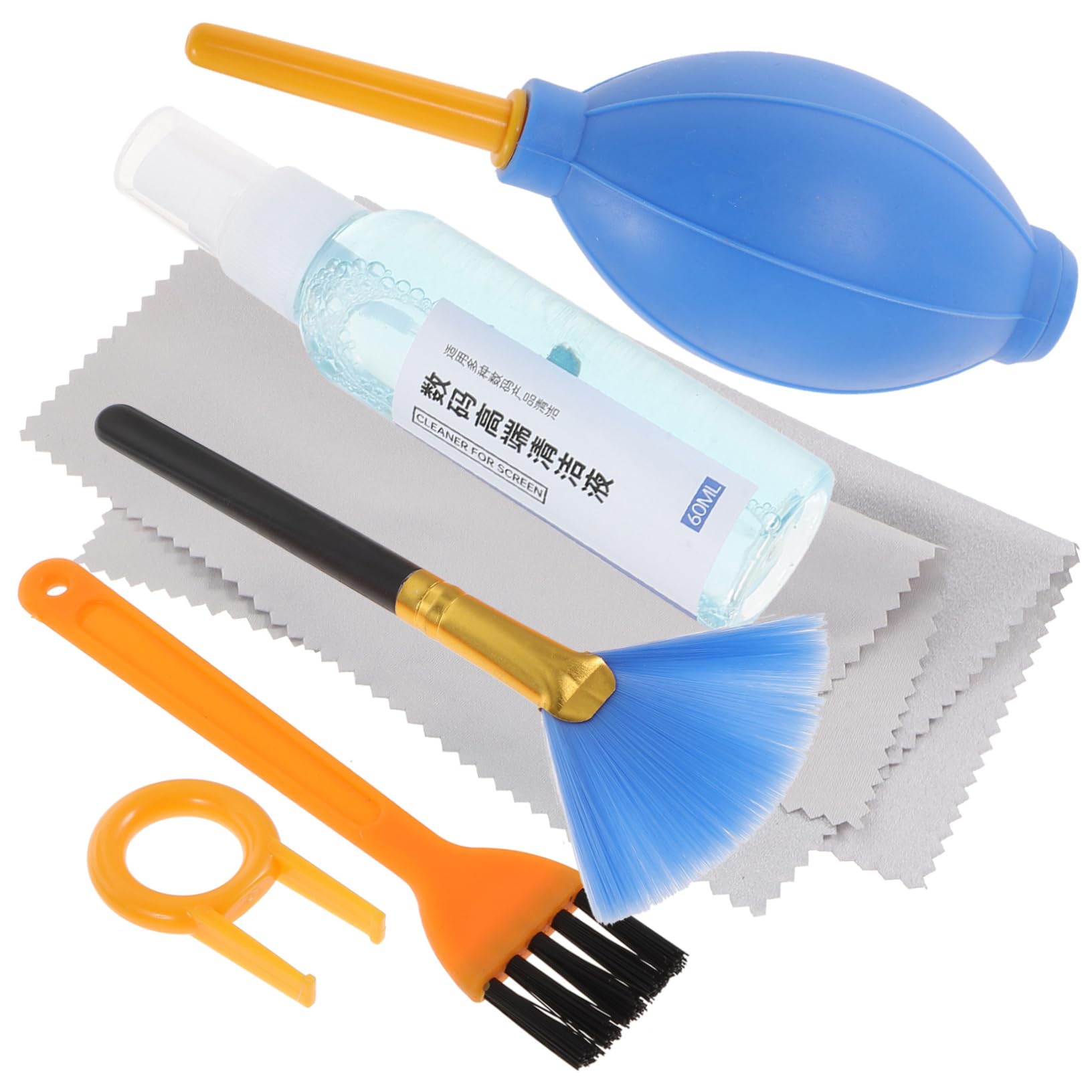 SEWACC Keyboard Brush Set 8pc Cleaning Kit Soft Bristles Phone Cleaner Window Door Track Brush