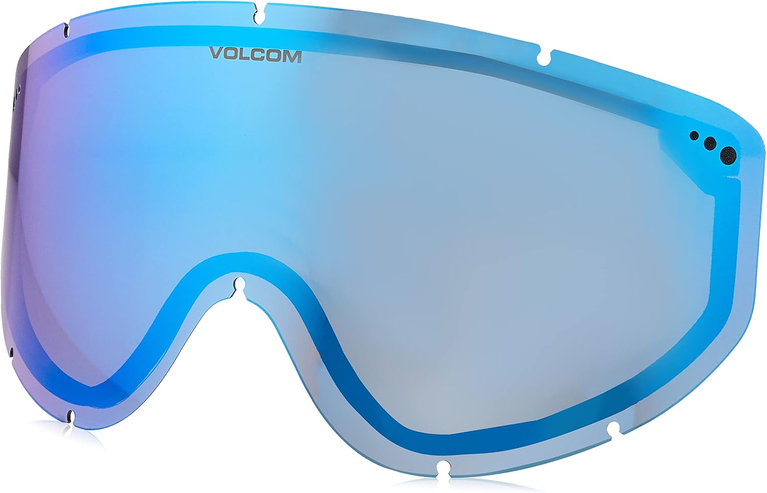 Footprints Lens - Blue Chrome