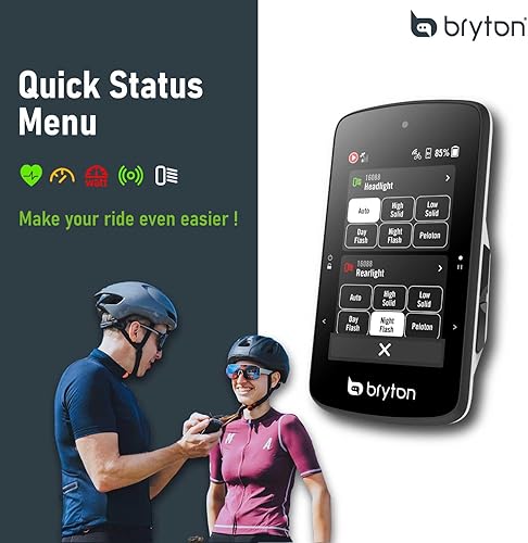 Miniatura 6 de Bryton Rider 750SE 2.8" Pantalla táctil a color GPS BicicletaCiclismo Computadora Offline USACA Mapa con Navegación (Rider 750SE)