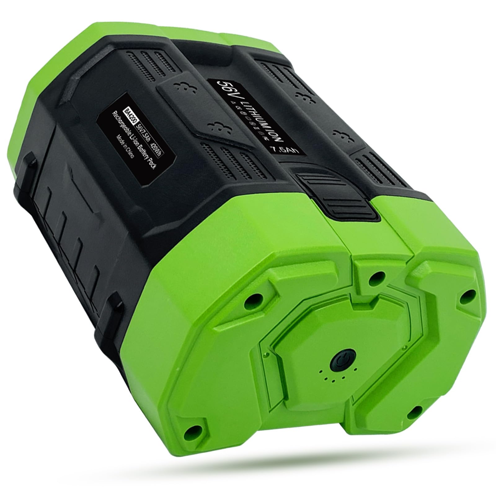 Batteria di ricambio per EGO 56 V 7500 mAh compatibile con tosaerba EGO 56 Volt soffiatore per foglie erbacce mangiatore di erbacce batterie per utensili elettrici senza fili Nuovo