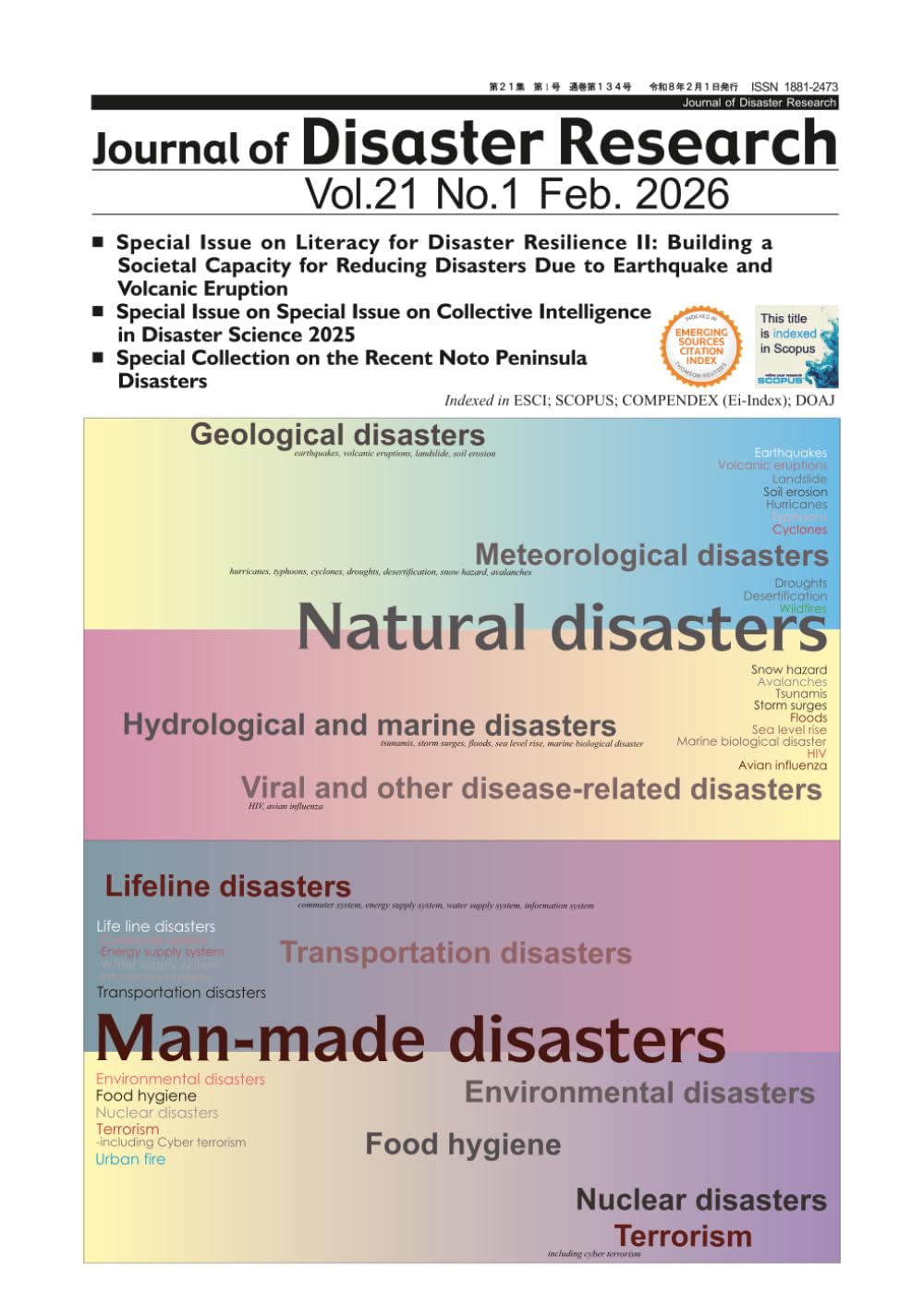 Journal of Disaster Research (Vol.21)