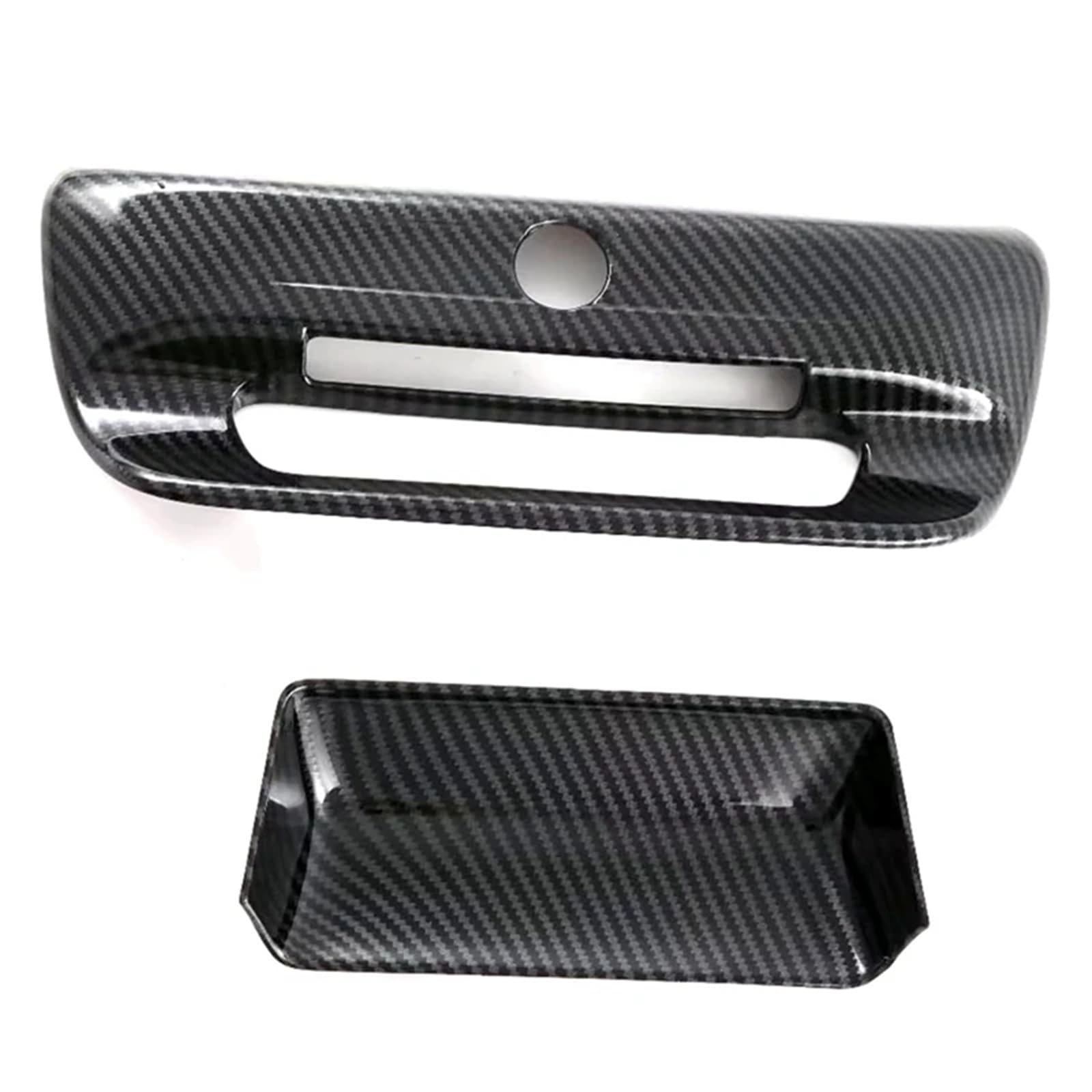 Cxxxef One Color Door Handle Cover Caps Car Exterior Parts Rear Trunk Tailgate Door Handle Cover Trim For Dodge For Ram 1500 For Trx 2023 2024