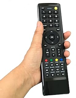 Universal Replacement Remote Control Compatible for Hannspree SV32AMUB HSG1150 ST558MBR ST558MBW RC00147P LCD LED HDTV TV