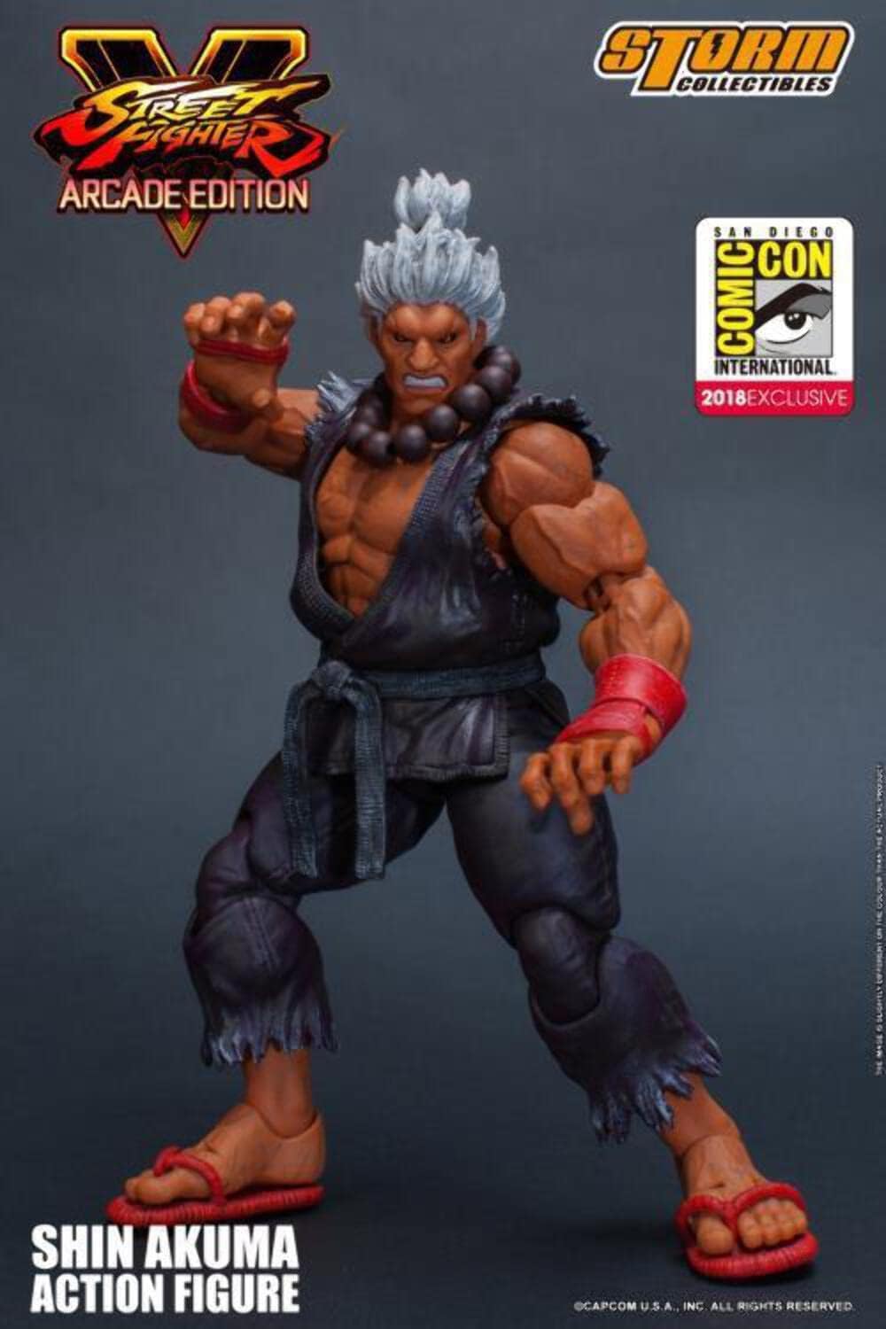 Shin Akuma [SDCC 2018 Special Edition]: 1/12 Street Fighter V x Action Figure [87071]
