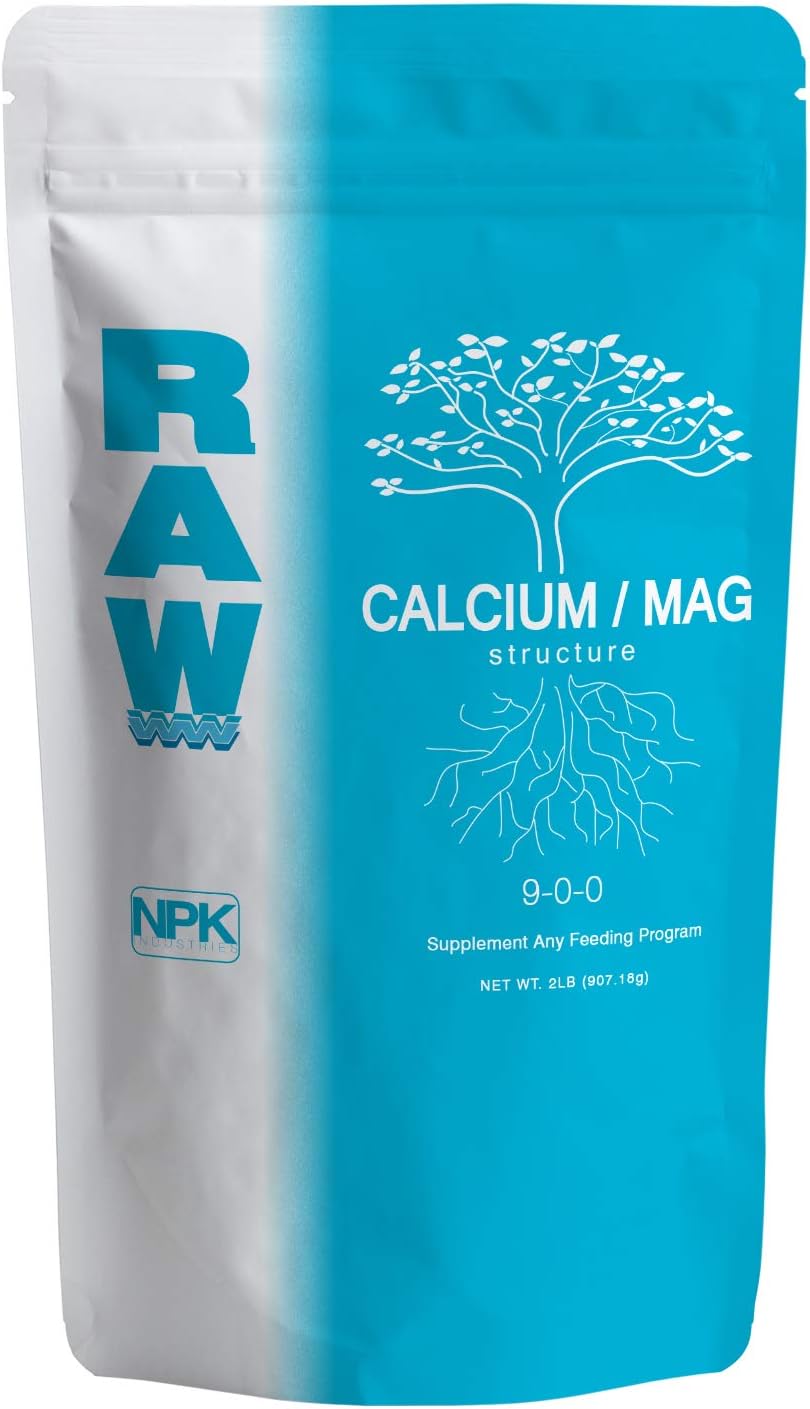 RAW Calcium/Mag 8oz - Essential Combo for Plant Health - Boosts Cell Strength and Nutrient Uptake