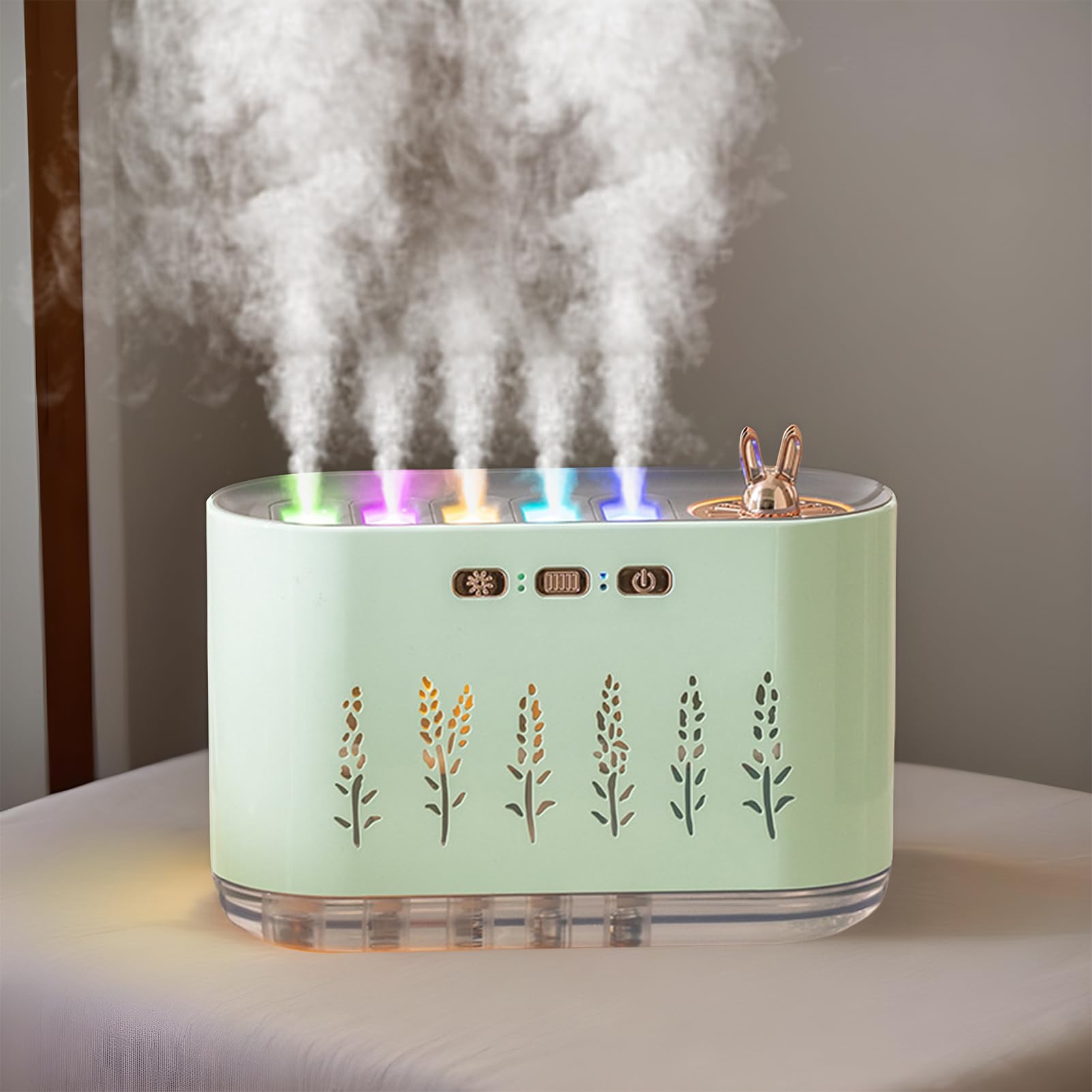 Piccoli umidificatori per camera da Funzione Aromaterapia Grande Capacità | Umidificatori Per Camera Da Dei Bambini Con Luce Diffusore oli, cameretta, auto, inverno secco