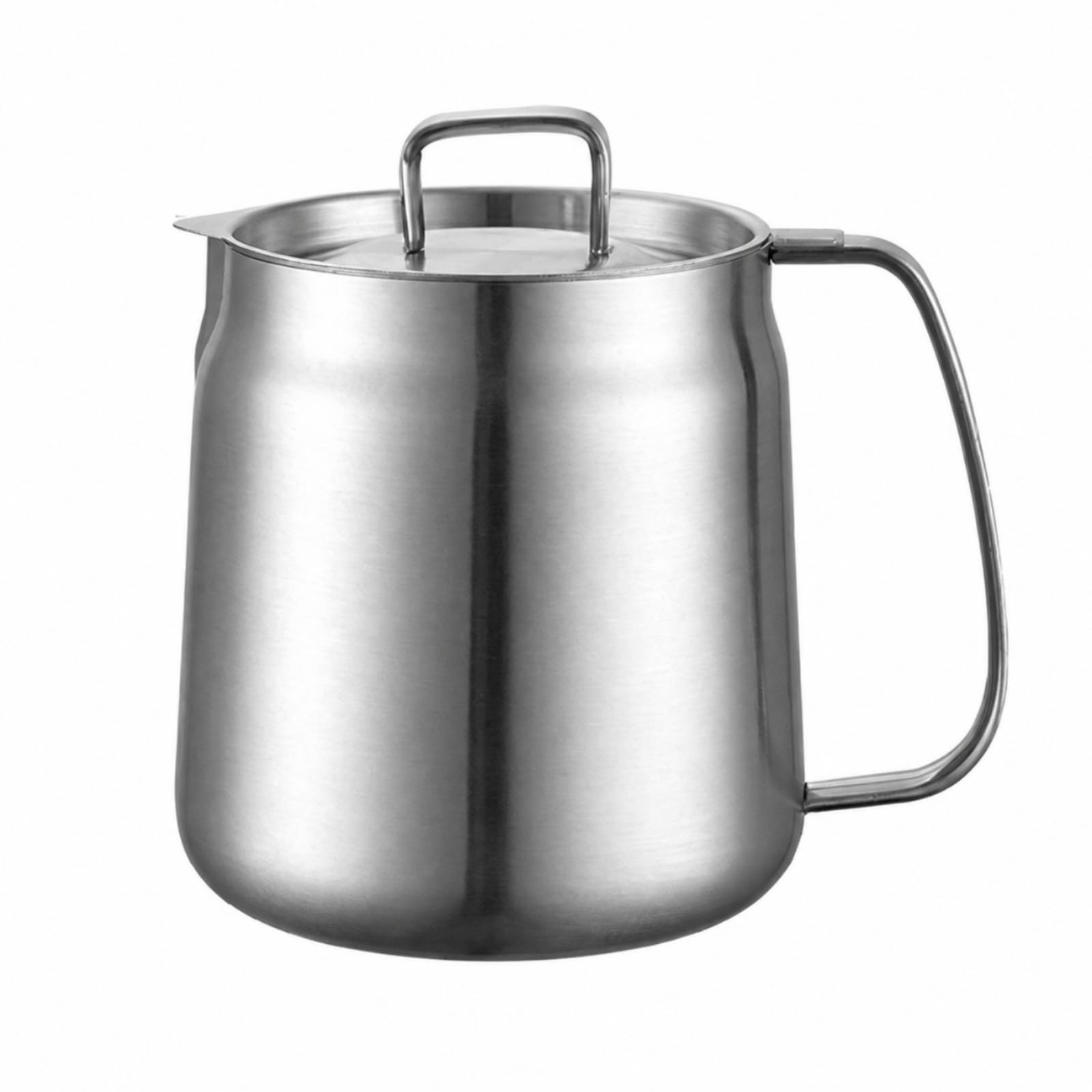 Recipiente para Grasa Higiénico | Reutilizable, Aceitera con Colador, para Cocina, Cocineros, 2.0L, Con Cesta