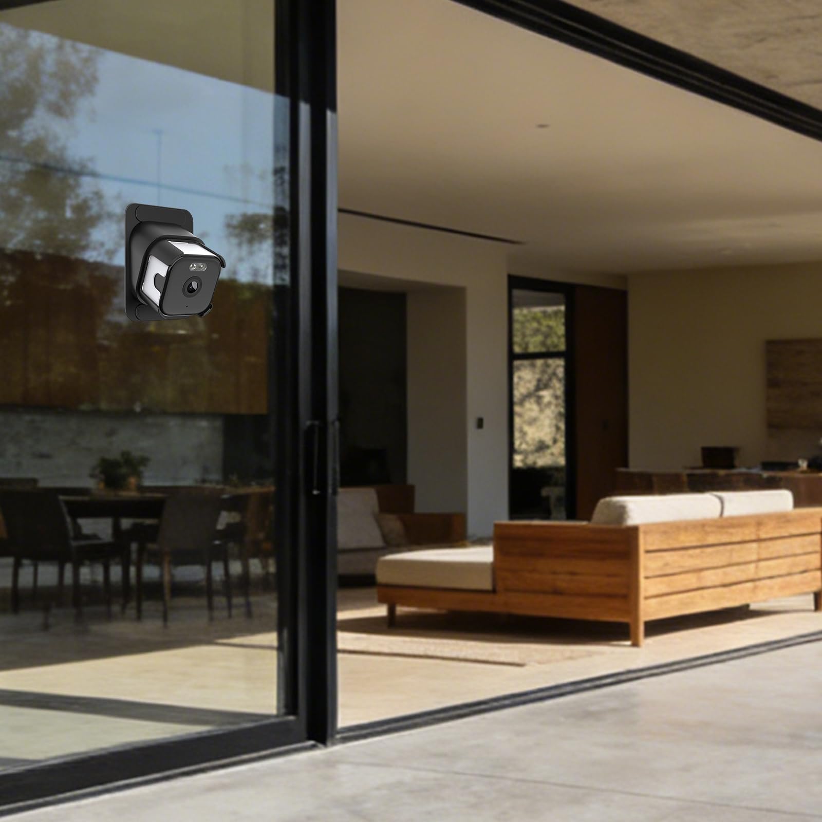 Caméra de fenêtre 2K QHD WiFi avec vision nocturne IA