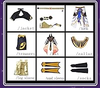 Vista 145 de Weixu Disfraz de cosplay de todos los personajes, traje de uniforme de Halloween, traje de carnaval para mujeres y hombres