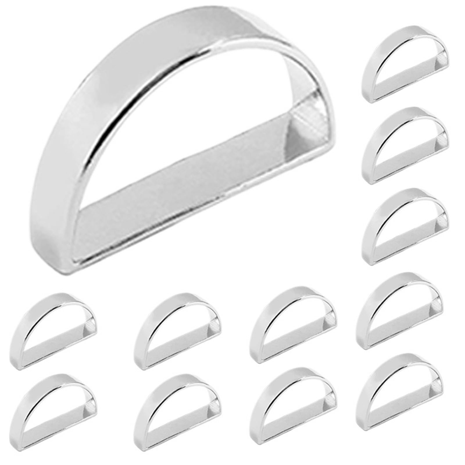 Edvkrgqx Silver Table Decor Napkin Rings, Napkin Rings 12Pcs Multicolor For Valentine, Mother's, Thanksgiving, Xmas, Anniv. Dinners