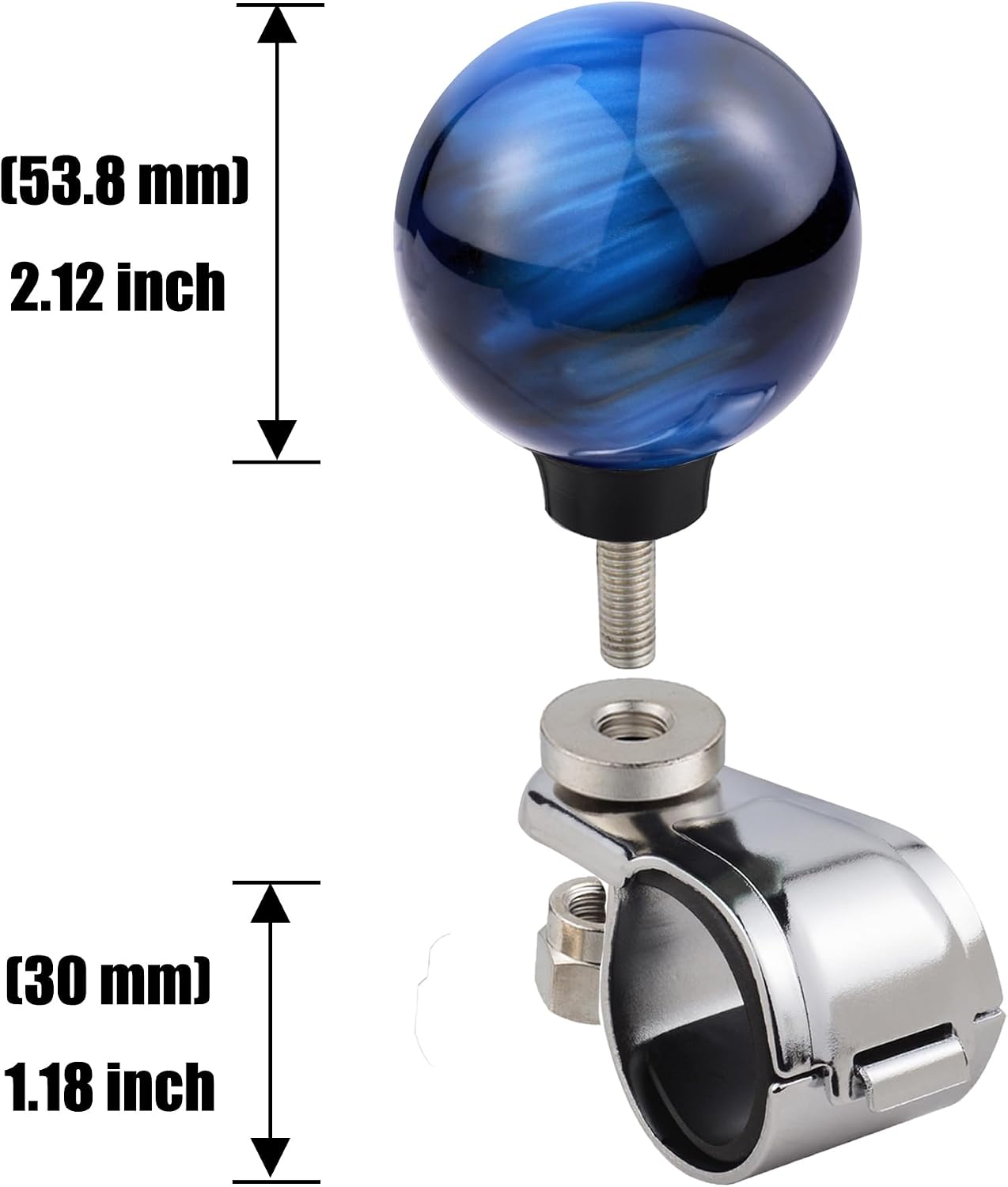 Turning Spinners, Steering Wheel Booster Driving Suicide Knob Fit for Most Agricultural Tractors, Forklifts, Lawn Mowers