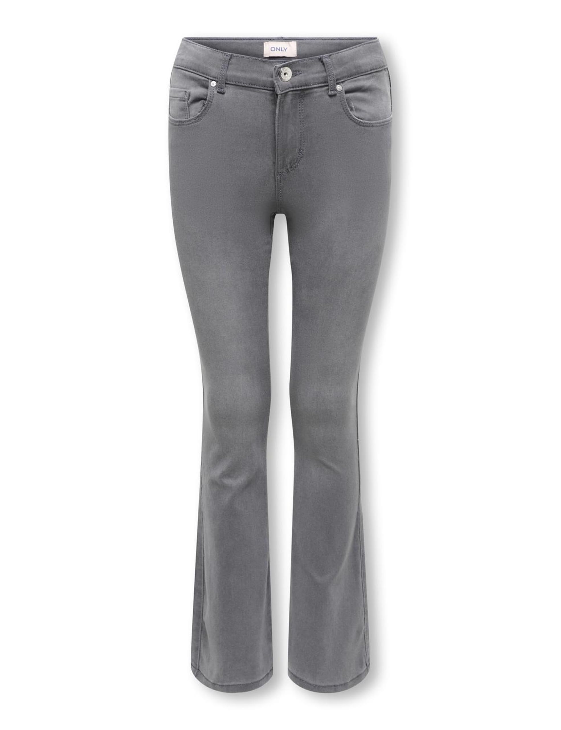 Ldkekdf Girls Dark Grey Denim Only & Kids Kogroyal Life Reg Flared Pim021 Noos, 11 Years