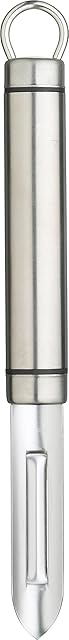 KitchenCraft Potato Peeler, Peelers for Kitchen, Durable and Easy to Clean, Silver, 20.5 cm (8.1")