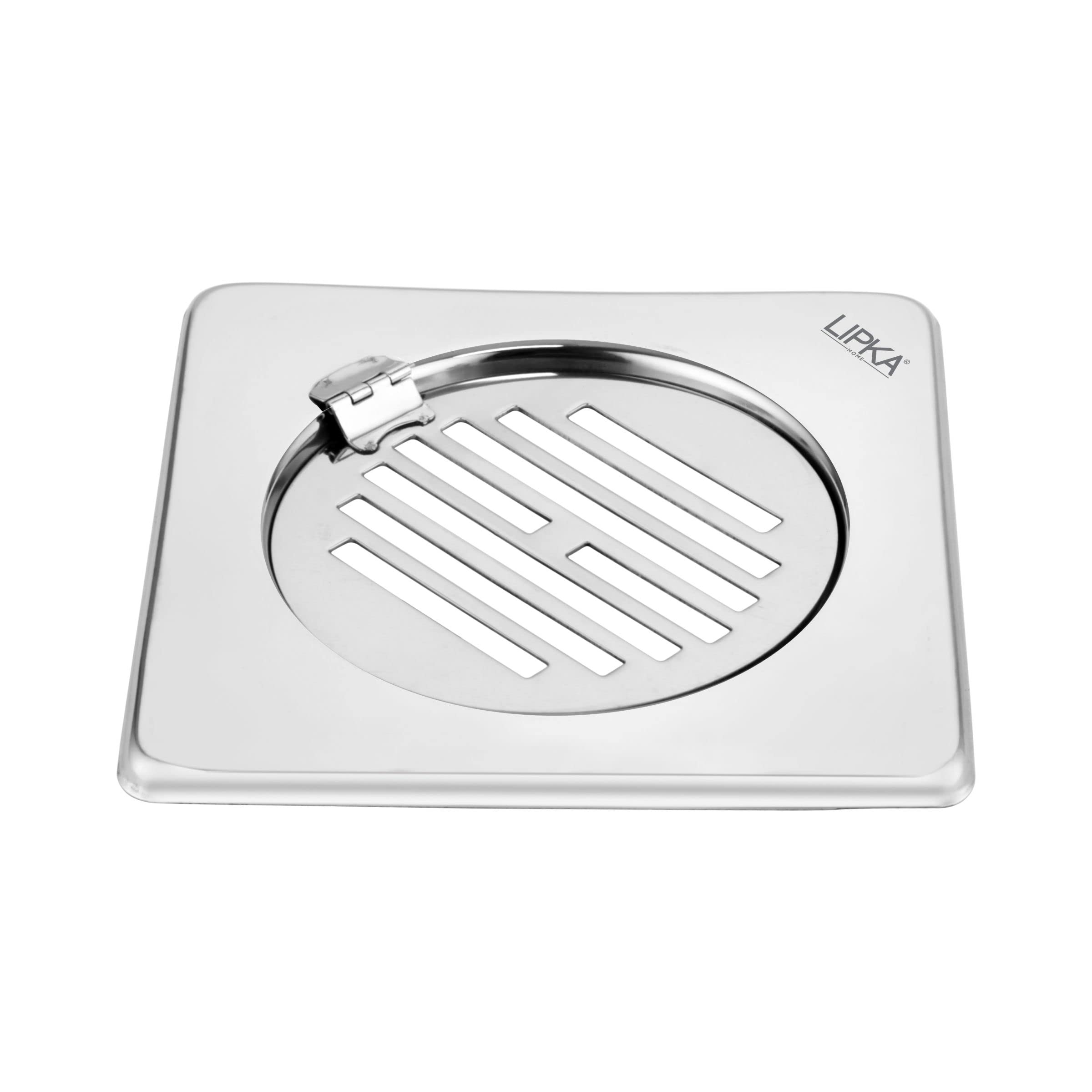 LIPKA Eon Square with Golden Classic Jali Floor Drain |Premium Stainless Steel |6 x 6 Inches| with Hinge (B083ZGSCL1) Amazon Price History, Amazon Price Tracker
