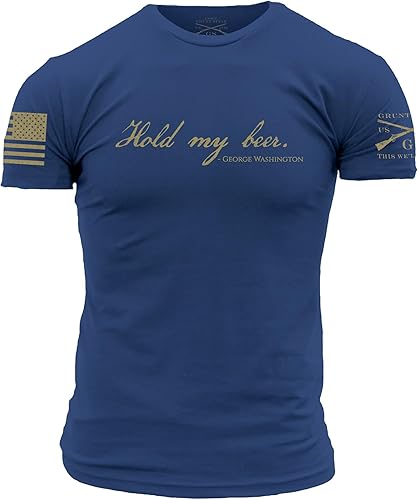 Grunt Style Hold My Beer - Camiseta para hombre