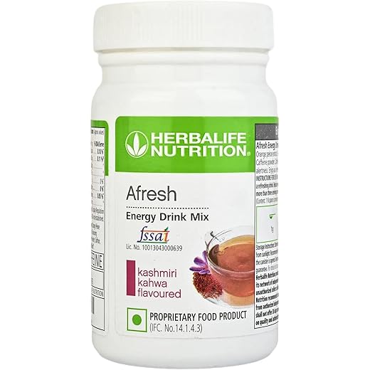 HERBALIFE Afresh Energy Drink Mix Kashmiri Kahwa 40 g
