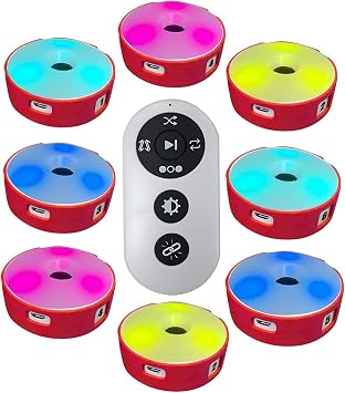 Agile Reaction Training Lamp Set, Reaction Training Light, Reactive Sensory Speed Training Equipment for Sports and Fitness - USB Charging, Lasts More Than 10 Hours 8