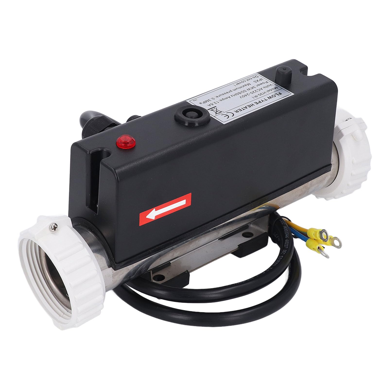 Calentador de la Piscina Termostato de Calentador de Eléctrico con Control de Temperatura Autoalefactor para Bañera de SPA Piscina Hardlied 3kw la Parada. la Bañera de Hidromasaje de (3KW)
