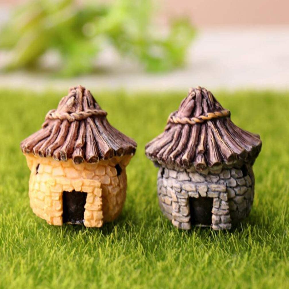 Mini Hut Miniatures - Garden Decorations -2