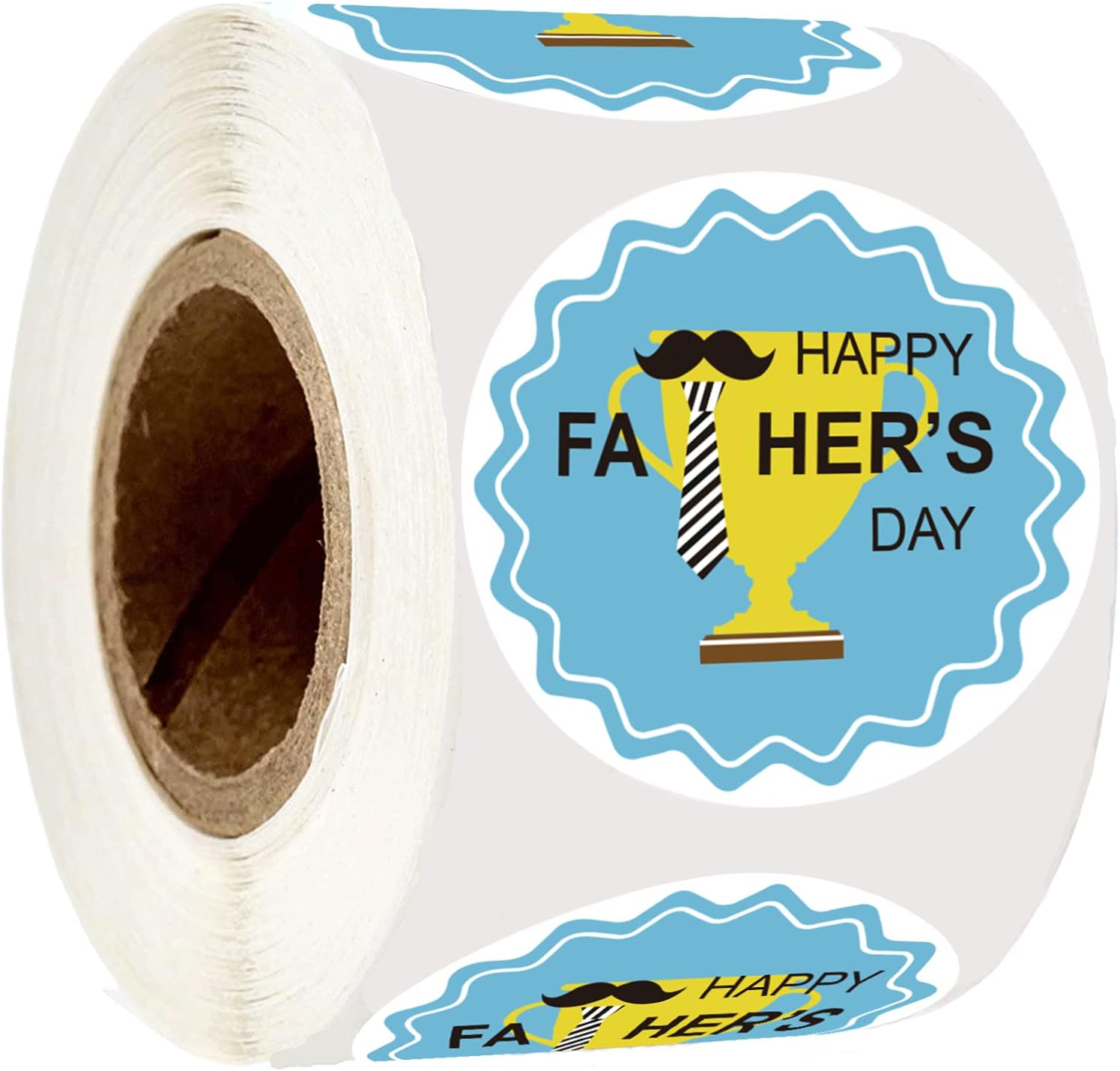 Amazon.com: Happy Father's Day Stickers,2 Inch Happy Father's Day ...