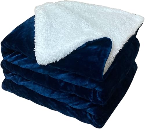 allecalm Manta de cama de forro polar sherpa, tamaño King, súper suave, afelpada, cálida, acogedora, de microfibra esponjosa, manta de terciopelo