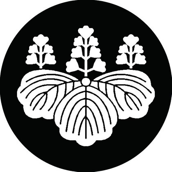 Amazon 家紋シール 上杉謙信 五七桐 上杉桐 布タイプ 直径23ｍｍ 6枚セット Ns23 1156 11 服 ファッション小物 通販