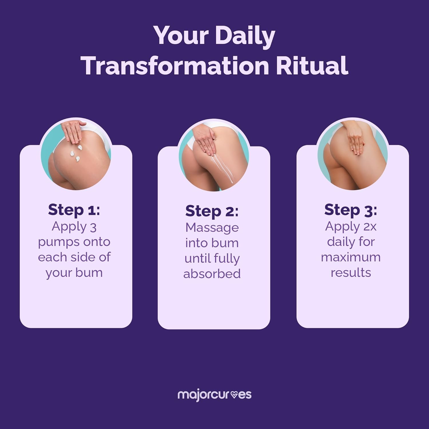 Bum Booster Cream – Butt Enhancement Cream for Women – Natural Booty Lift & Firming with LipidMaxx, Wild Yam & Aloe – Bigger, Rounder Bum in 2 Weeks – 6 oz - Image 6