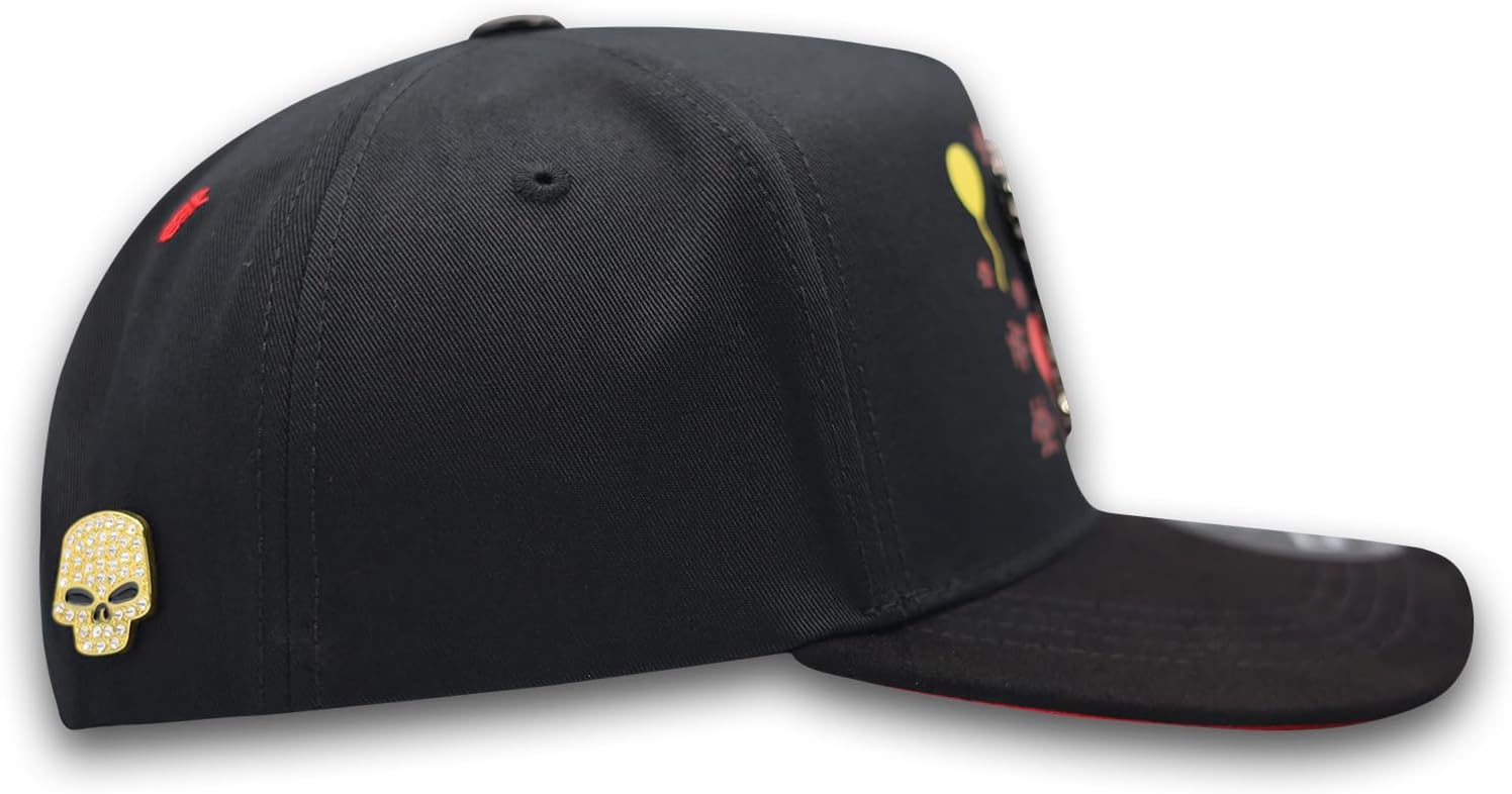 BIGG BOSS HAT PAYASO ESPALDA - Premium Hat for Men,Caps for Any Occasion, Men's Baseball Cap, Men's Caps Adjustable, Black Snapback - Adjustable Hat