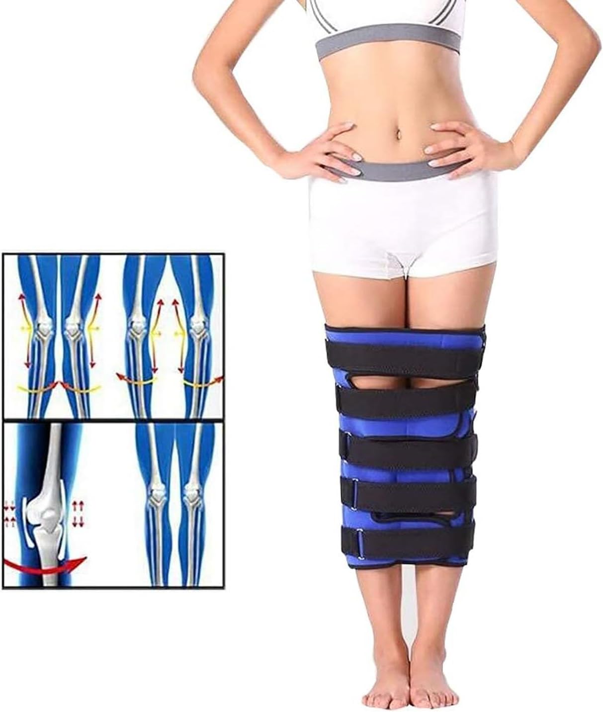 CEEBUS O/X Leg Correction Belt, Adjustable Leg Correction Belt Band Posture Corrector,Valgus Deformity Bow Legs Band,Durable Material for Children and Adult (Size : Child s)