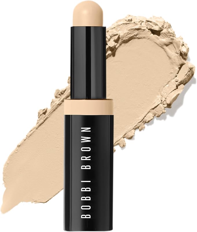 Bobbi Brown Skin Concealer Stick | Long-Lasting Cream Concealer for Dark Circles & Discoloration | 12-Hour Wear, 0.11 Ounce