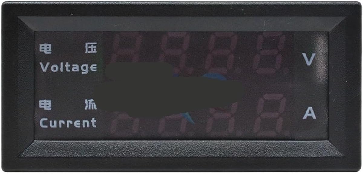 1PCS 0.28 inch 4-Digit Digital Voltmeter Ammeter 10A 100V /200V with Wire(DC 0-200V)