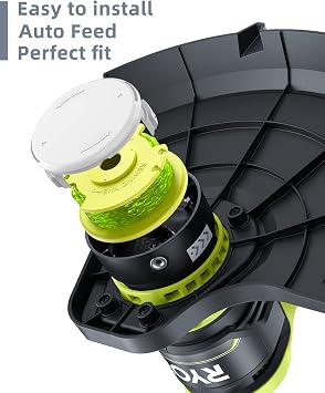 24 Pack Weed Wacker String Replacement Compatible with Ryobi One Plus+, 0.080 String Trimmer Refill AC80RL3, Twisted Weed Eater String Compatible with Ryobi 18V, 24V, 40V Cordless Trimmers