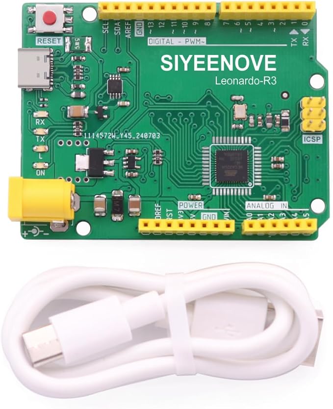 Amazon.com: SIYEENOVE Leonardo R3 for Arduino, Leonardo Microcontroller ...